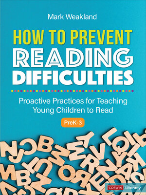cover image of How to Prevent Reading Difficulties, Grades PreK-3